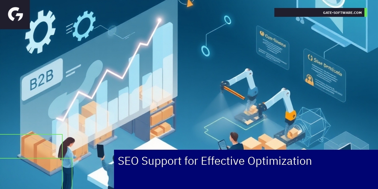 Diagram of SEO strategies for B2B Magento store optimization