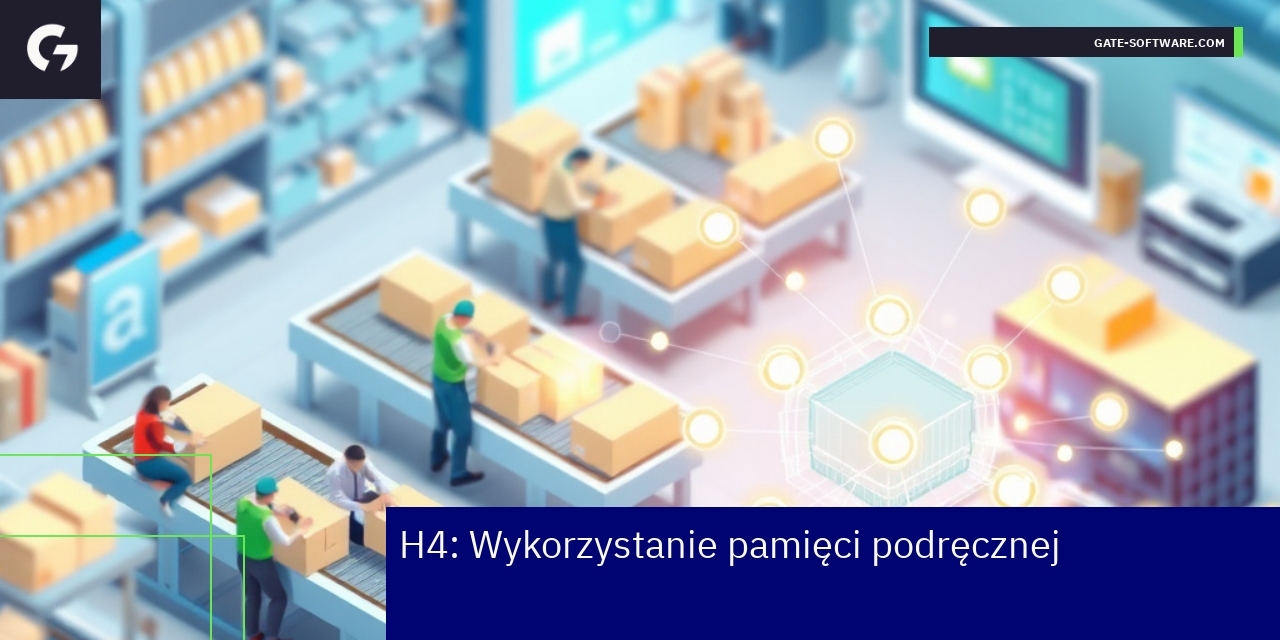 Schemat działania pamięci podręcznej w systemie