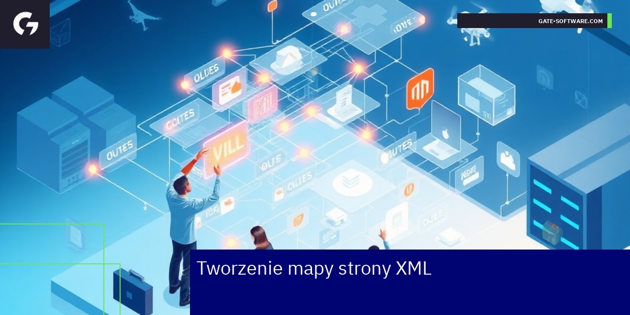 Schemat działania mapy strony XML w Hyva