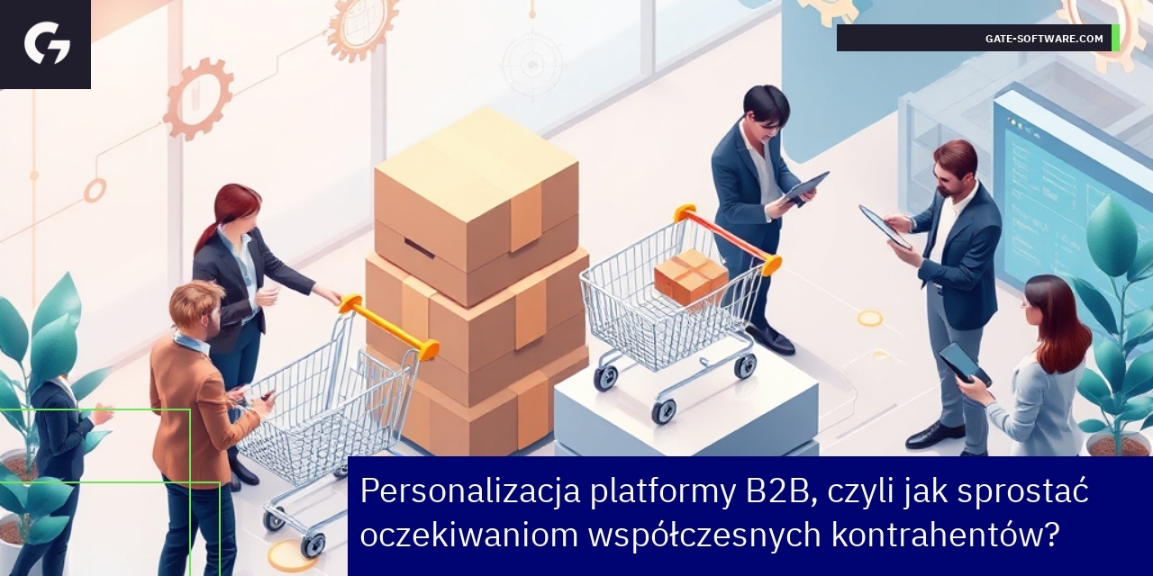 Schemat personalizacji i zarządzania zamówieniami B2B