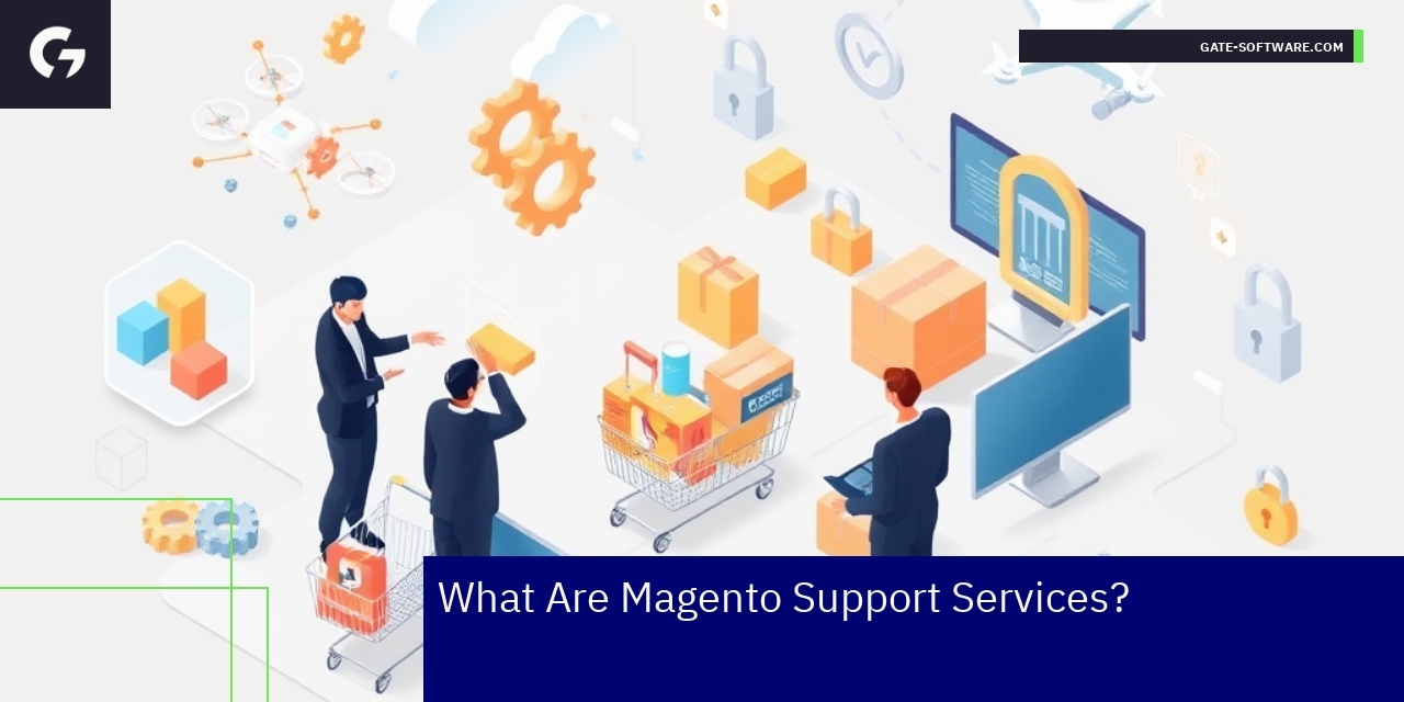 Magento platform support and technical maintenance concept
