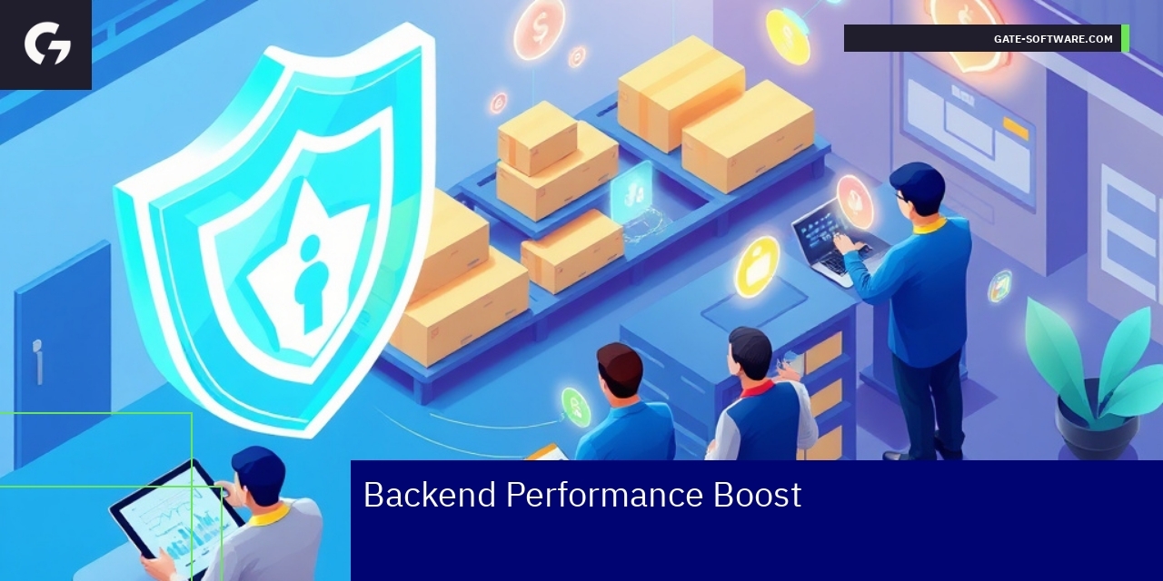 Advanced Magento Backend Optimization Diagram showing backend performance and security elements
