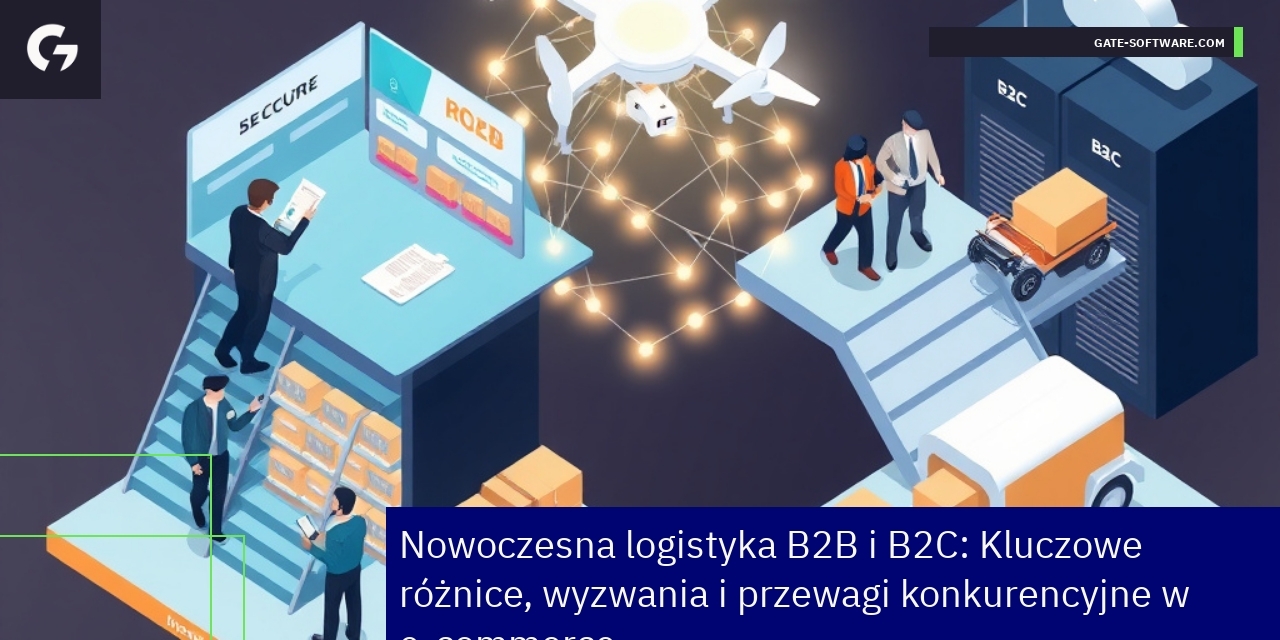 schemat procesów logistycznych i płatniczych w e-commerce