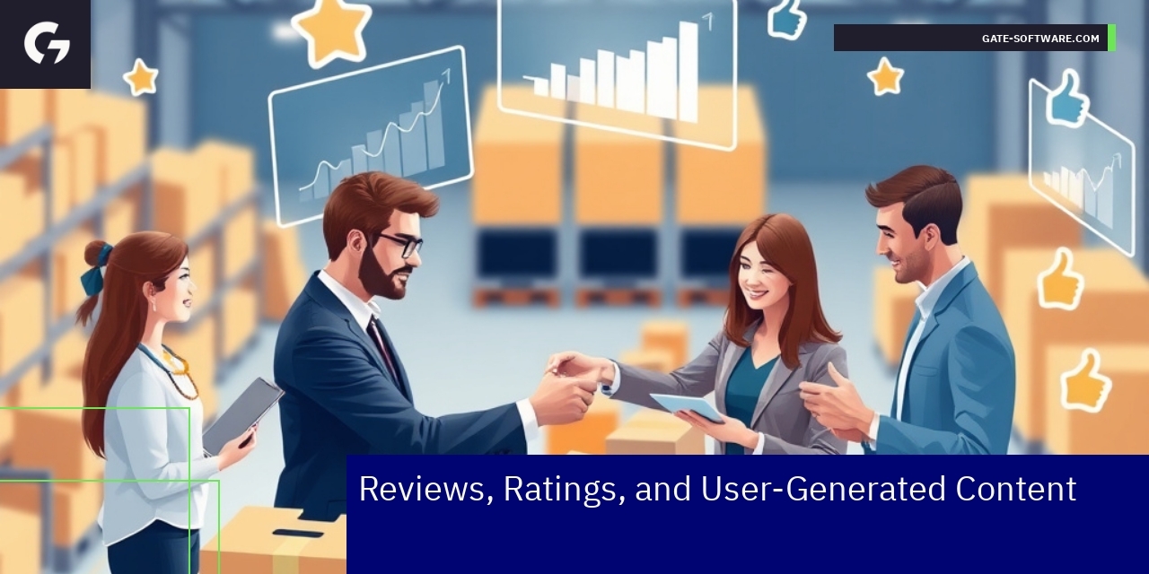 Graph showing Magento B2B user reviews and ratings