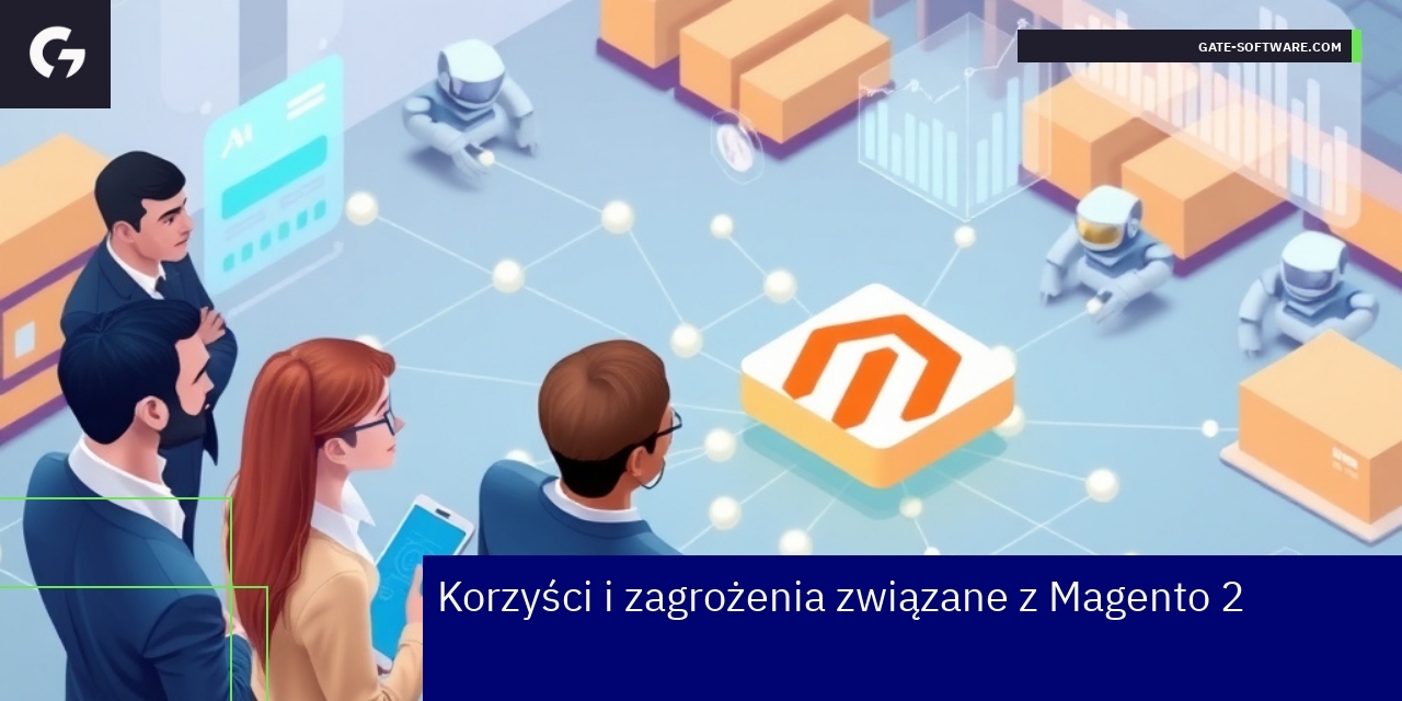 Schemat przedstawiający Magento 2 i moduły e-commerce