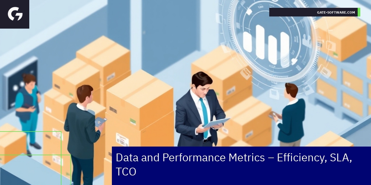Graphs showing B2B project performance metrics