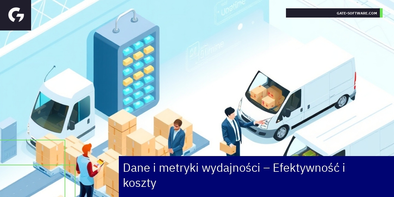 Wykresy i statystyki dotyczące wydajności B2B