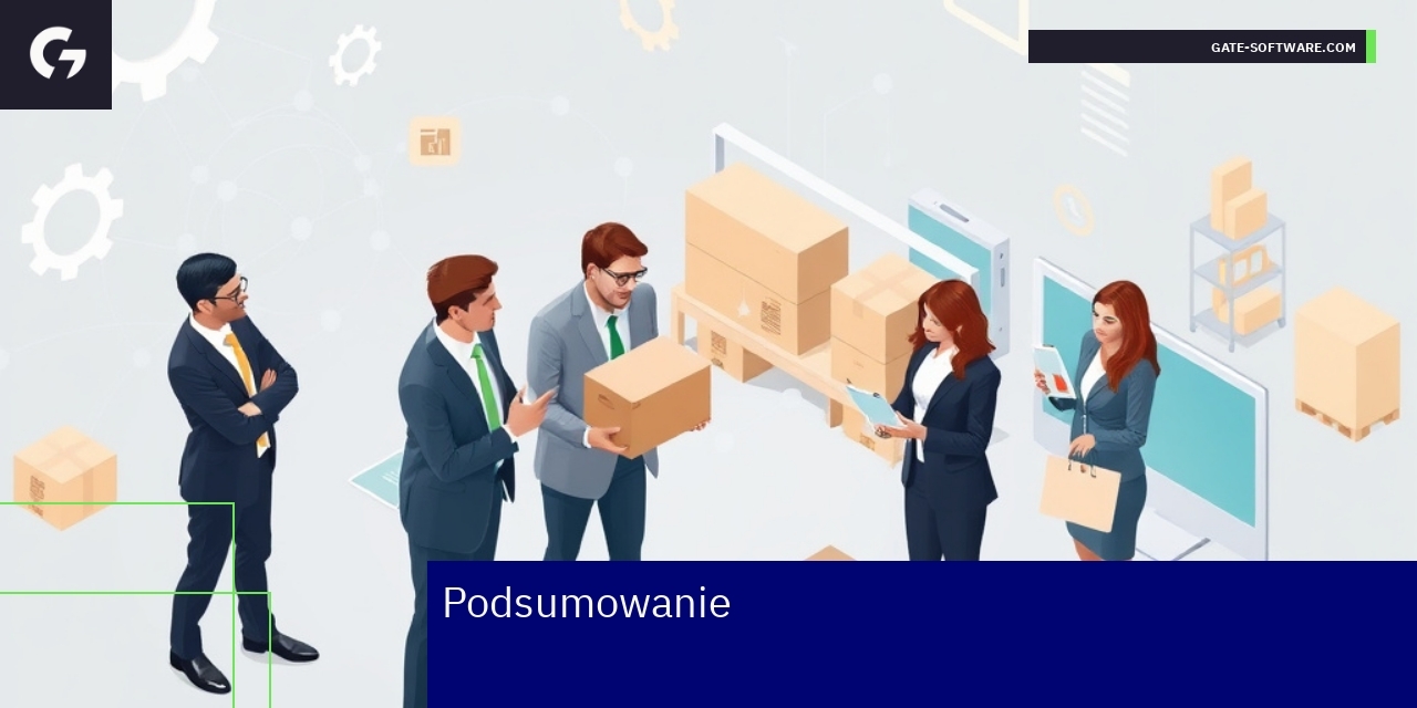 Wykres wzrostu efektywności sprzedaży w B2B
