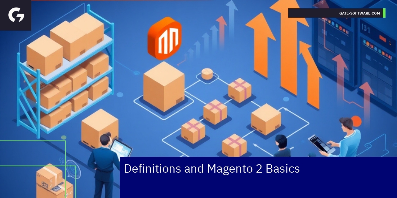 Illustration of Magento 2 migration and features