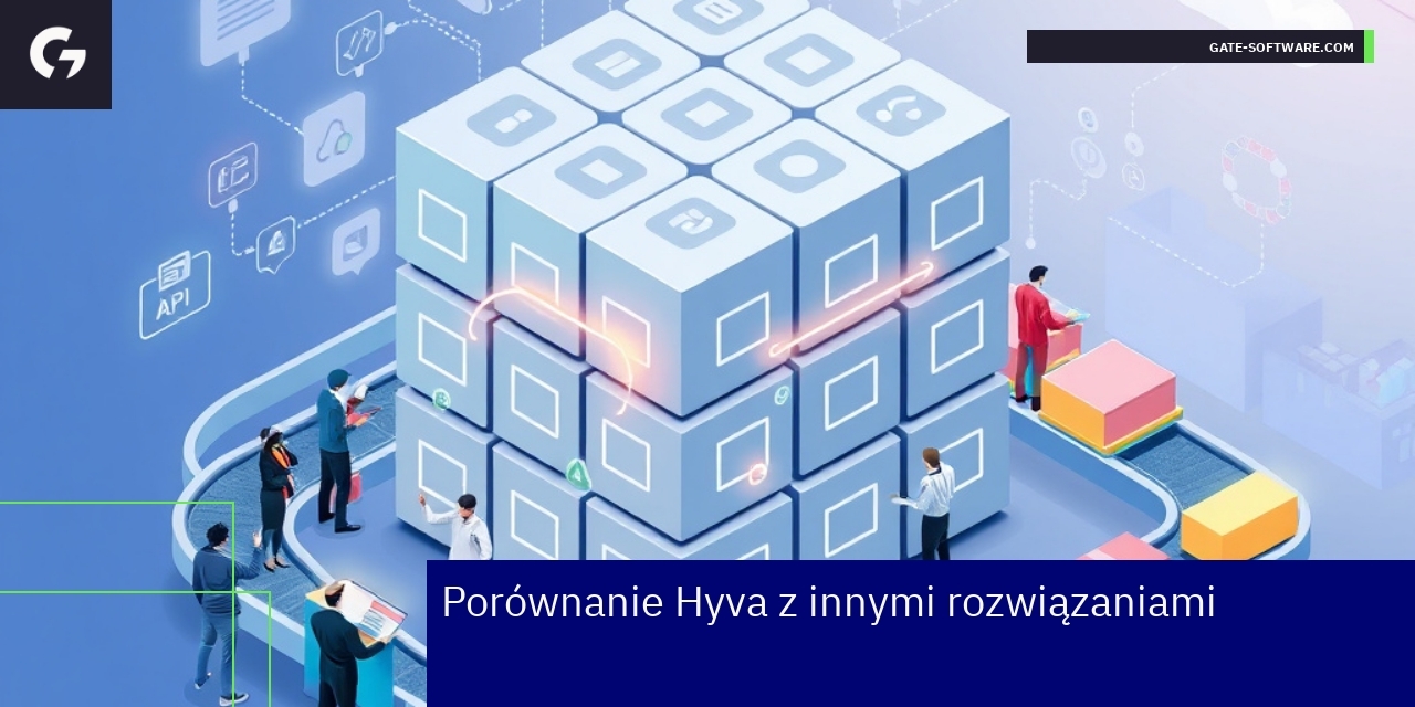 Porównanie Hyva z innymi rozwiązaniami Magento Schemat różnic Hyva i tradycyjnych rozwiązań Magento