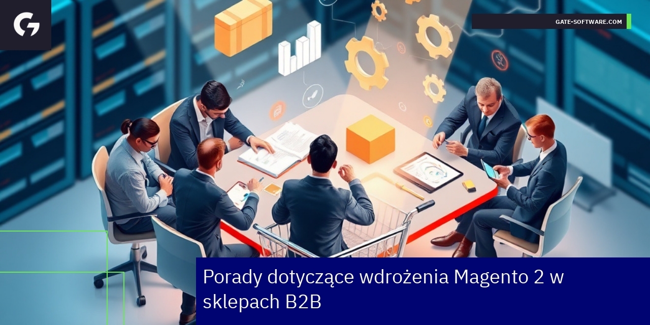 Schemat wdrożenia Magento 2 dla sklepów B2B
