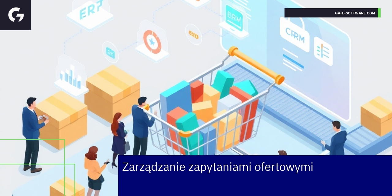 Ilustracja procesu zamawiania i zarządzania w B2B