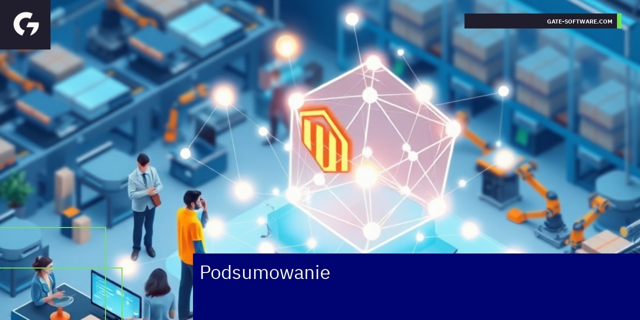 Schemat integracji systemów ERP i platformy Magento