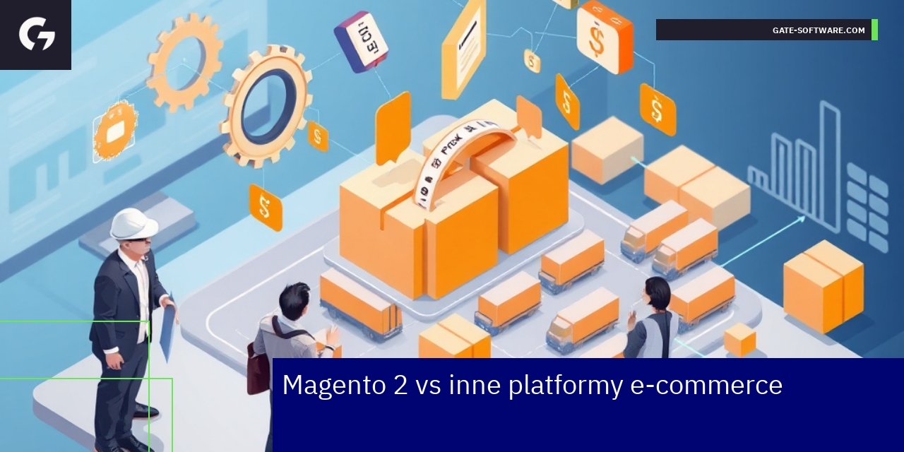 Schemat porównujący Magento 2 z innymi platformami