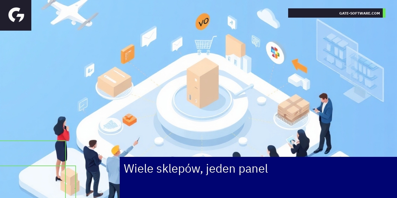 Panel zarządzania e-commerce i logistyka