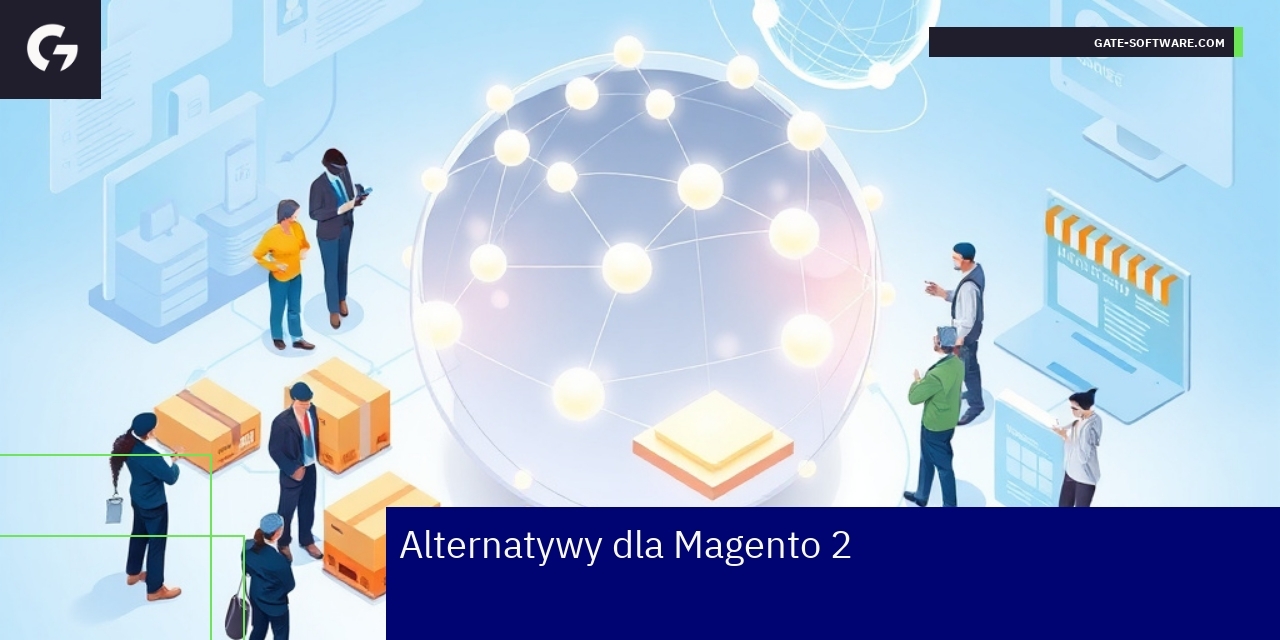 Alternatywne platformy e-commerce dla Magento 2 Ilustracja porównania platform e-commerce
