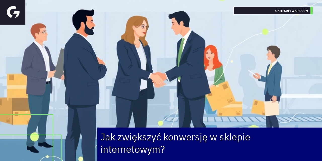 Schemat zwiększania konwersji w sklepie internetowym B2B