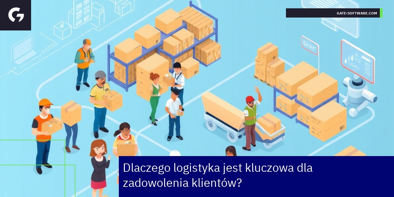 Proces logistyczny i zadowolenie klienta podczas dostawy