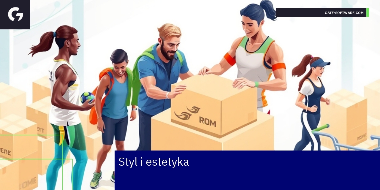 Nowoczesny sportowy design i technologia