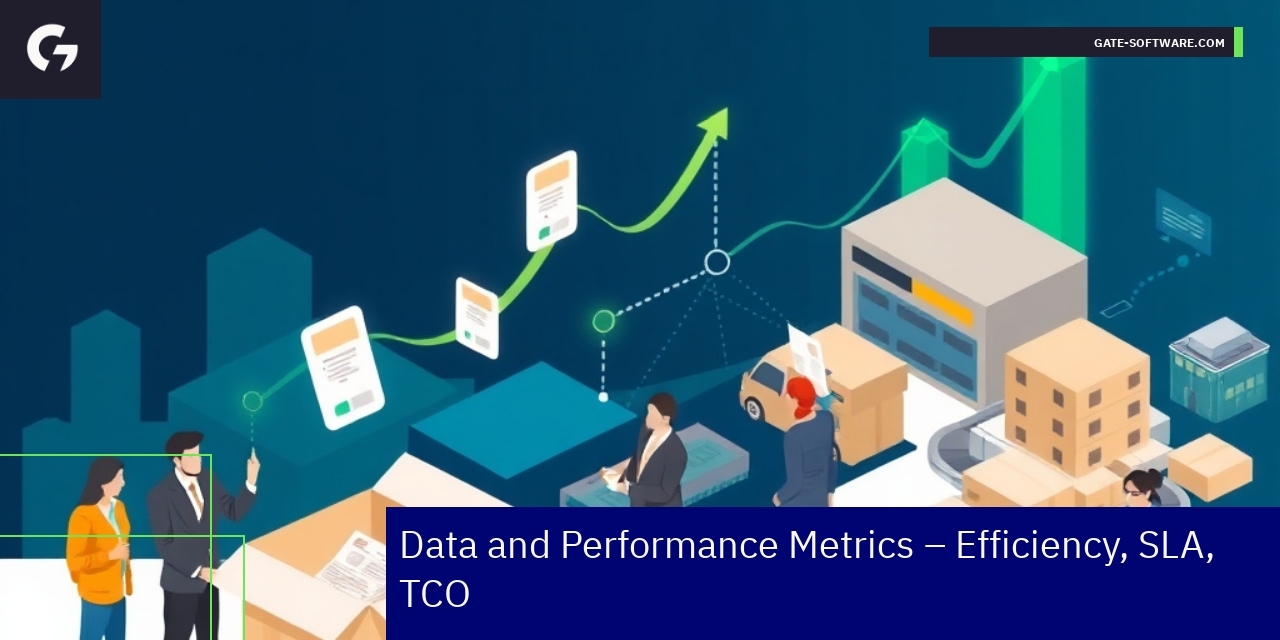 Graph showing key B2B performance metrics
