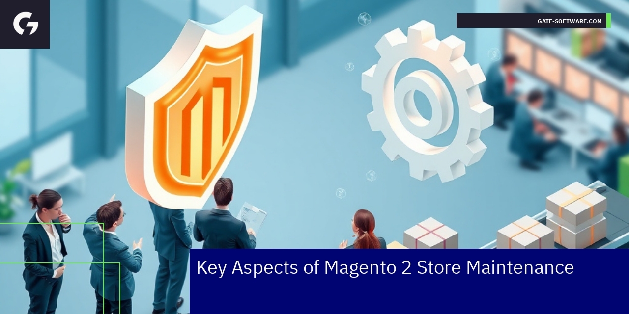 Graph showing Magento 2 maintenance and security best practices