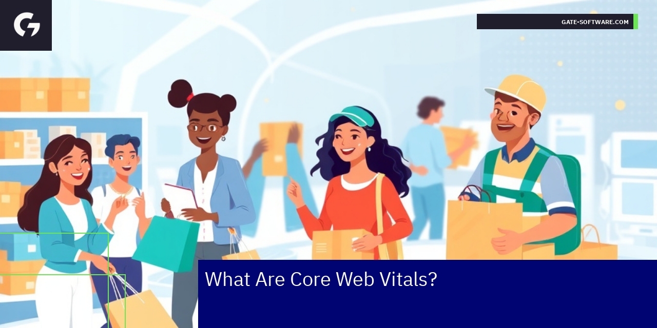 Graphical representation of Core Web Vitals metrics