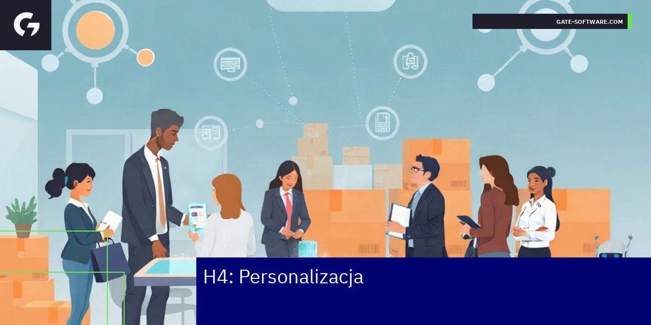 Schemat personalizacji platformy e-commerce B2B