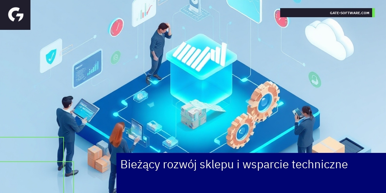 Schemat optymalizacji i wsparcia technicznego sklepu online
