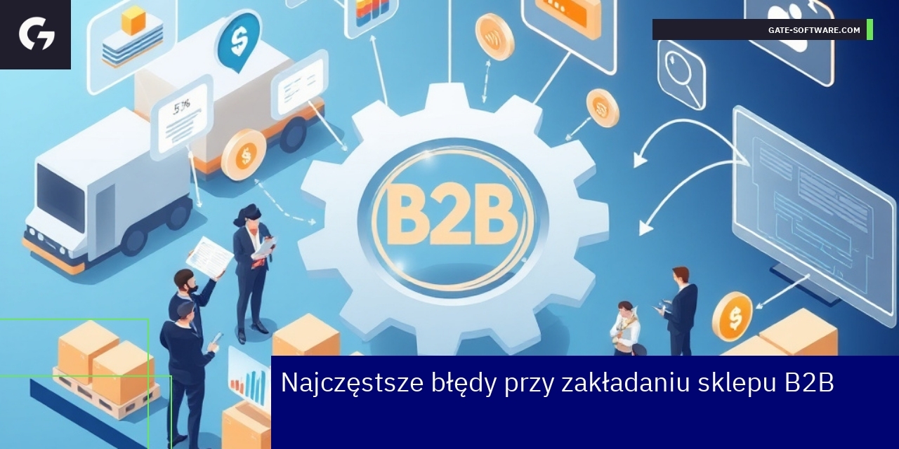 Najczęstsze błędy i ich unikanie w sklepach B2B Schemat błędów i rozwiązań w sklepie B2B