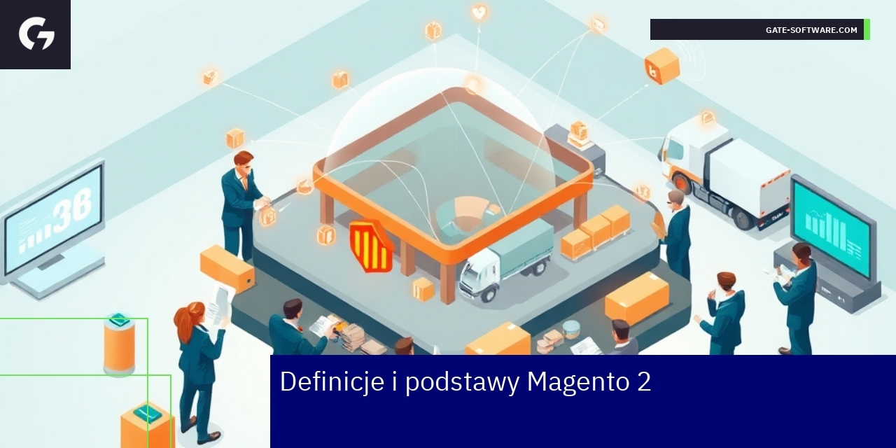 Schemat platformy Magento 2 dla biznesu B2B