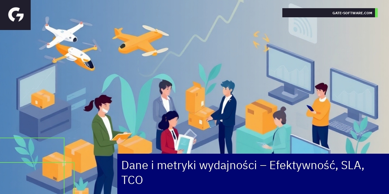 Wykresy i dane dotyczące wydajności projektów Hyva