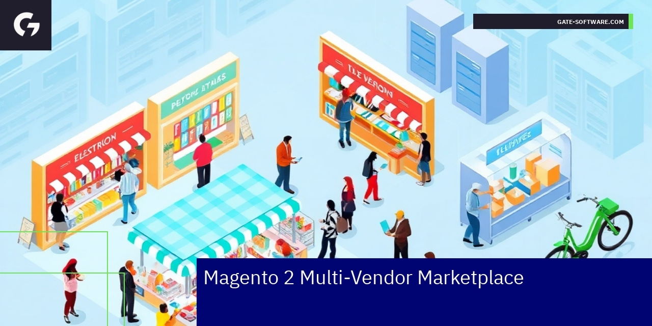 Schemat działania i zarządzania multi-vendor marketplace