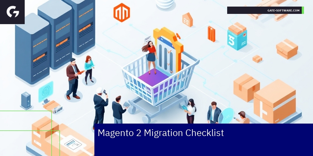 Checklist steps for migrating to Magento 2 platform