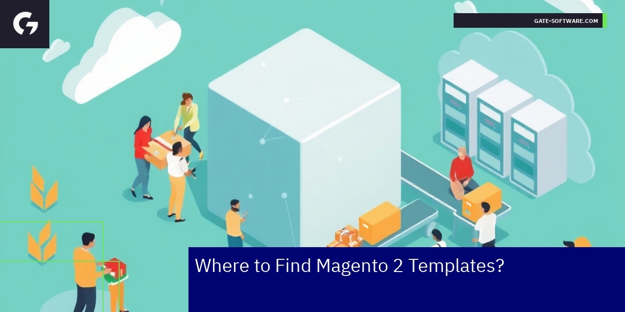 Magento 2 themes displayed on marketplace platforms
