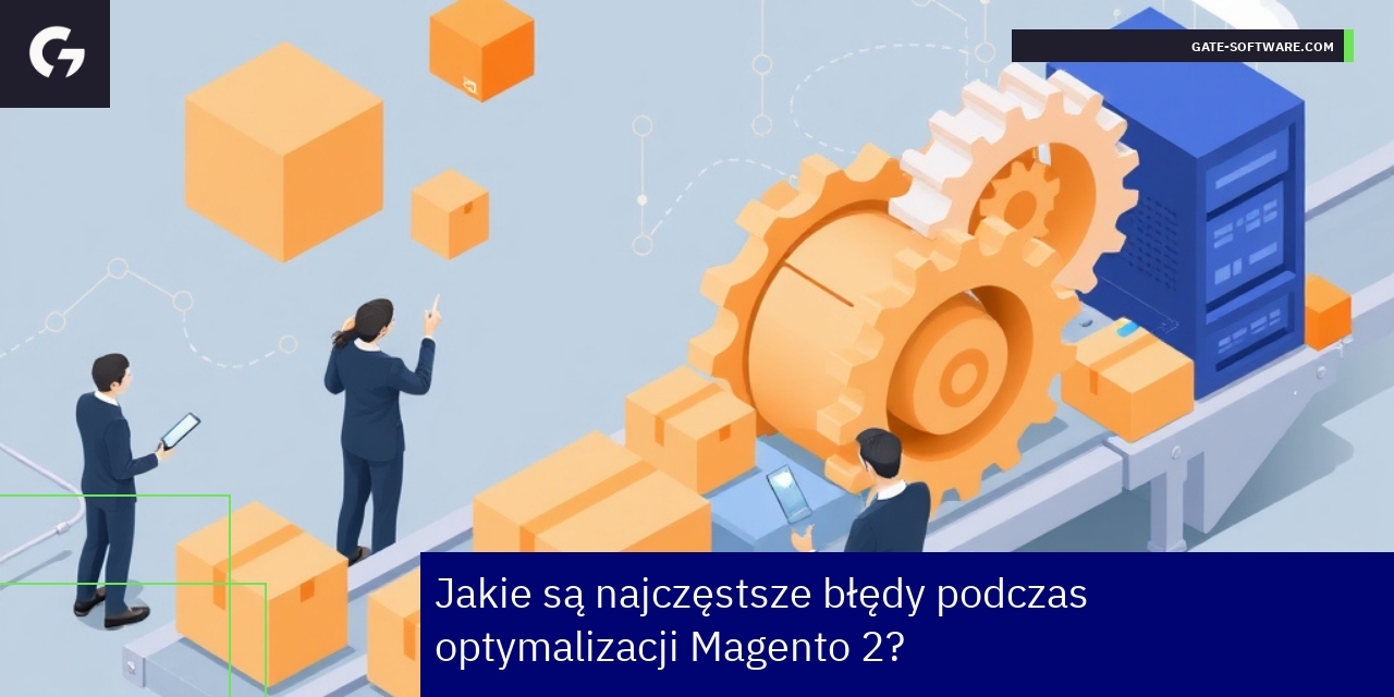 infografika błędy optymalizacji Magento 2