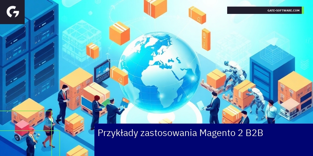 Przykłady zastosowań Magento 2 B2B w biznesie Schemat działania platformy Magento 2 B2B