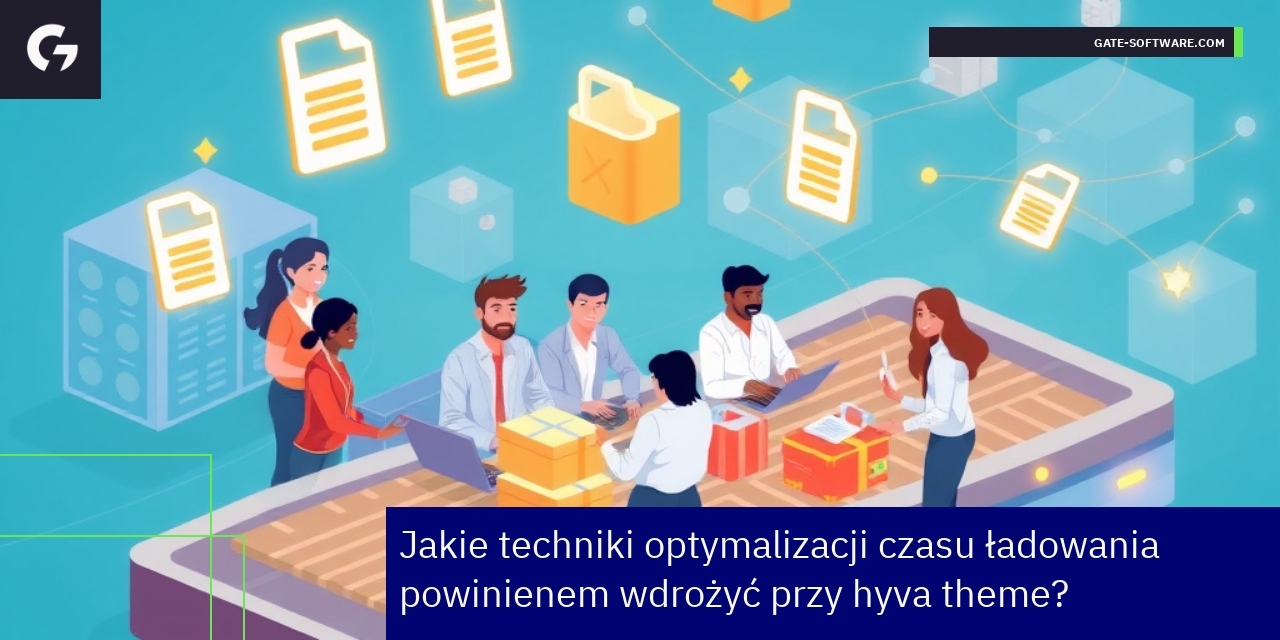 Schemat przedstawiający optymalizację ładowania strony