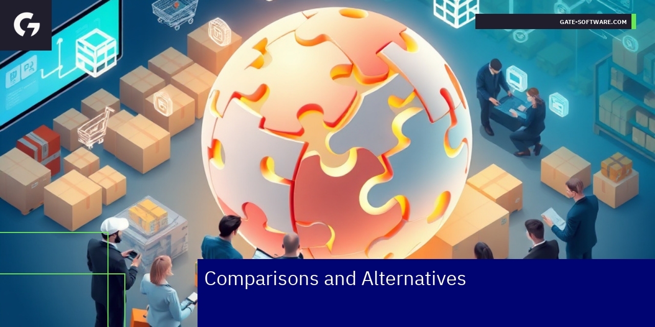 Diagram showing Magento ERP integration comparison
