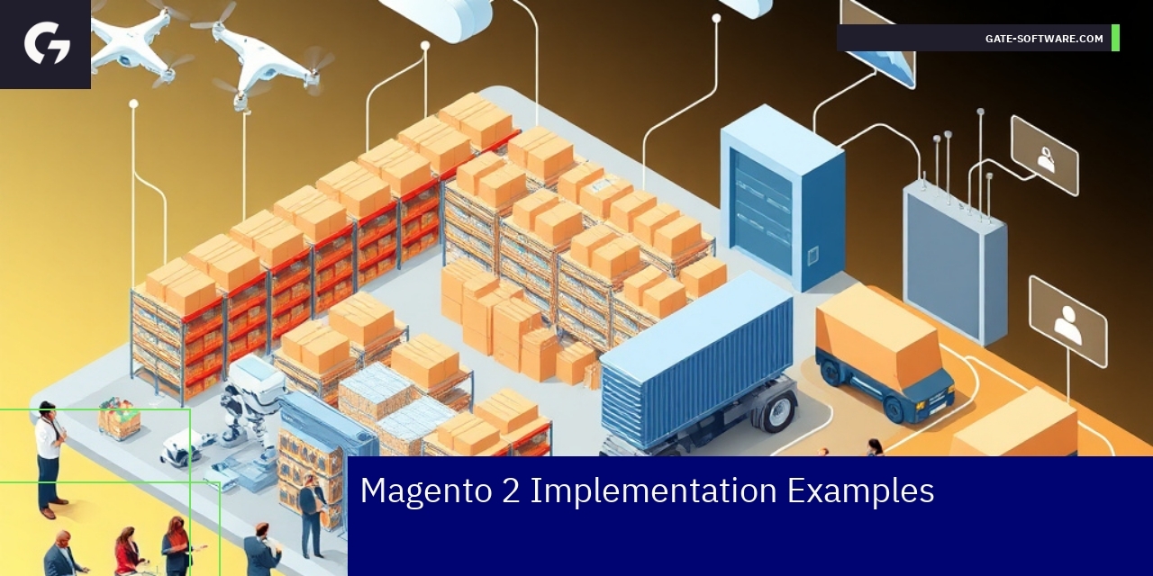 Diagram illustrating Magento 2 eCommerce deployment