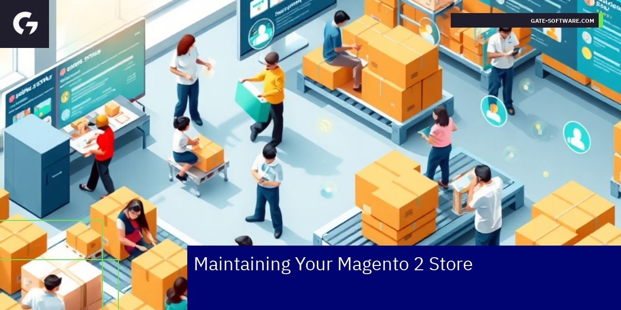 Key Magento 2 Store Maintenance Practices Magento 2 dashboard with store maintenance metrics