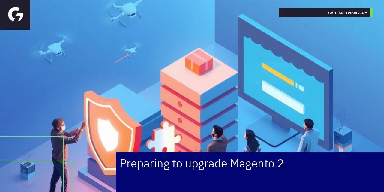 Magento upgrade process with backup and maintenance