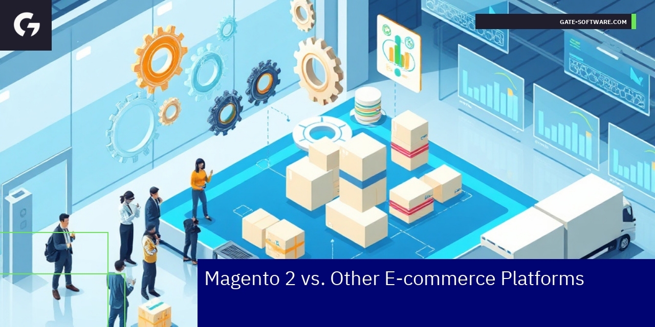 Comparison chart of Magento 2 and other platforms