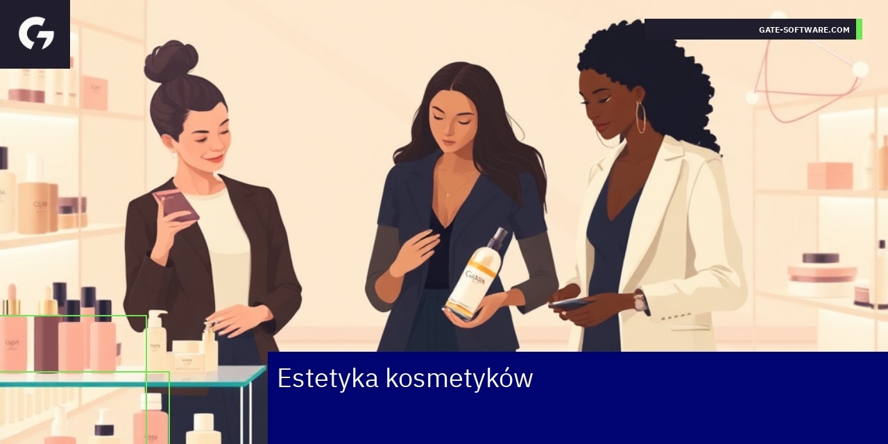 Eleganckie kosmetyki z atrakcyjnym opakowaniem