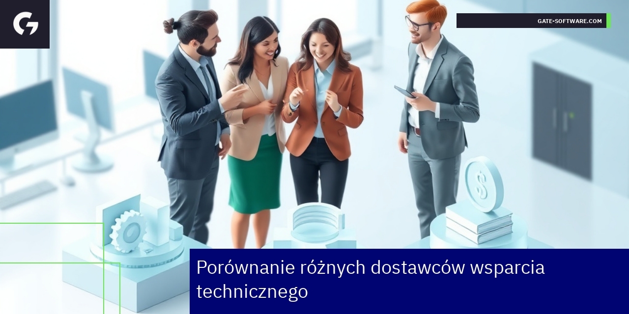 Schemat porównania dostawców usług IT