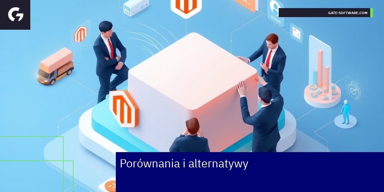 Wykres porównujący szablony Magento Hyva Luma Porto