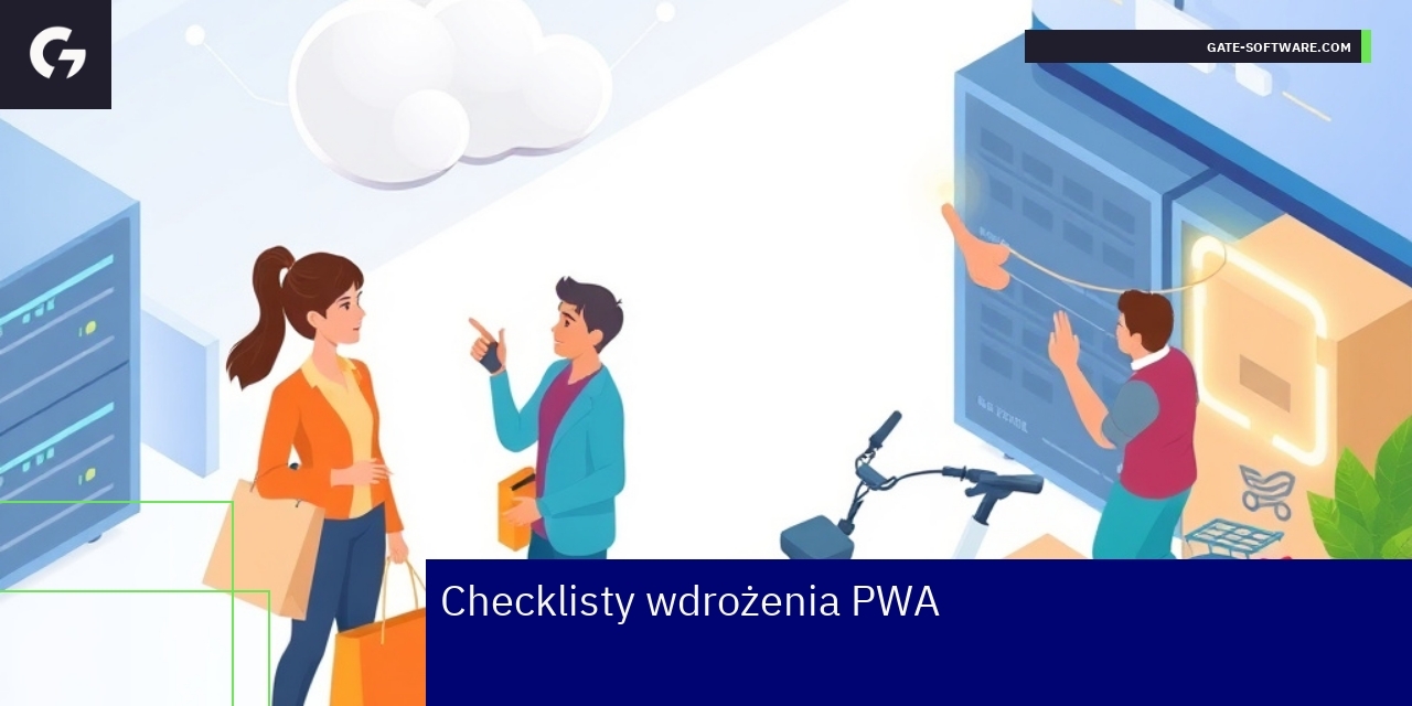 Schemat procesu wdrożenia aplikacji PWA