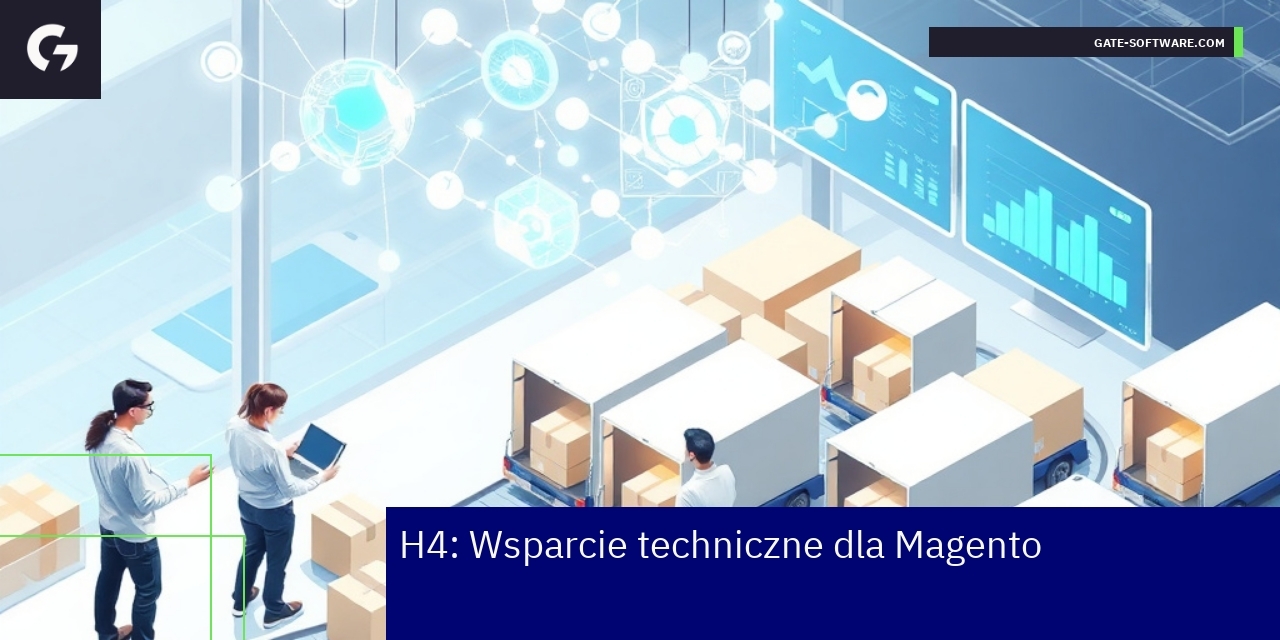 Techniczny support Magento i Hyva na ilustracji