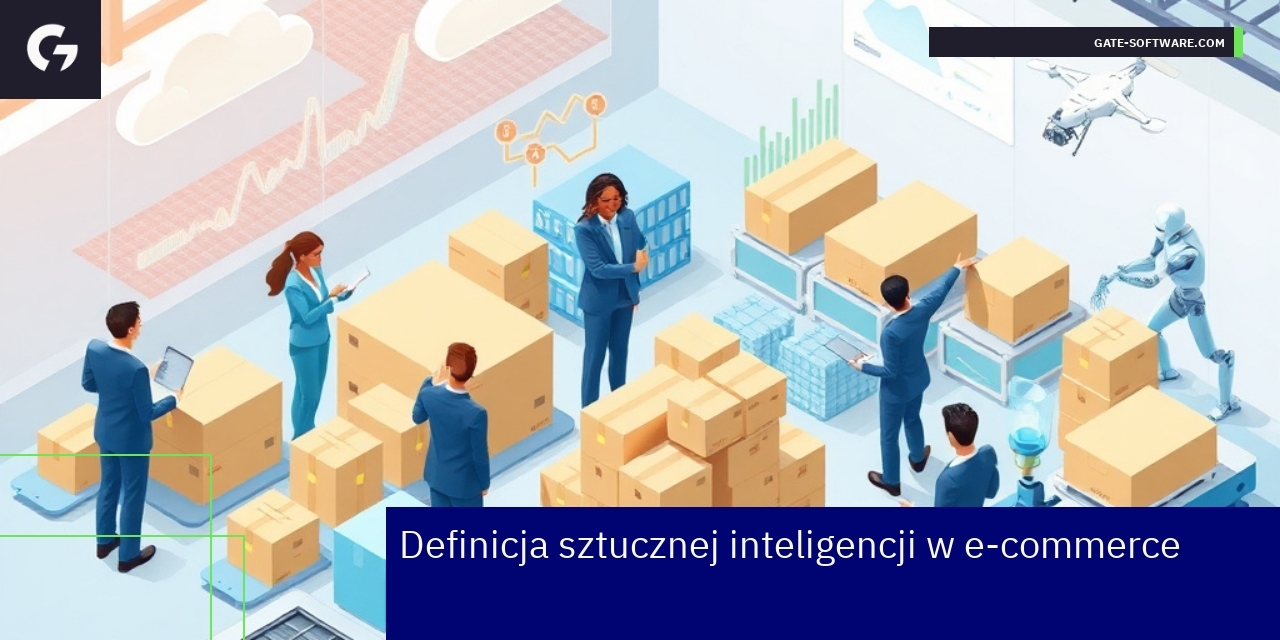 Schemat zastosowania sztucznej inteligencji w e-commerce