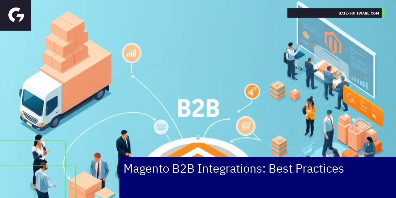 Magento B2B e-commerce platform integration overview