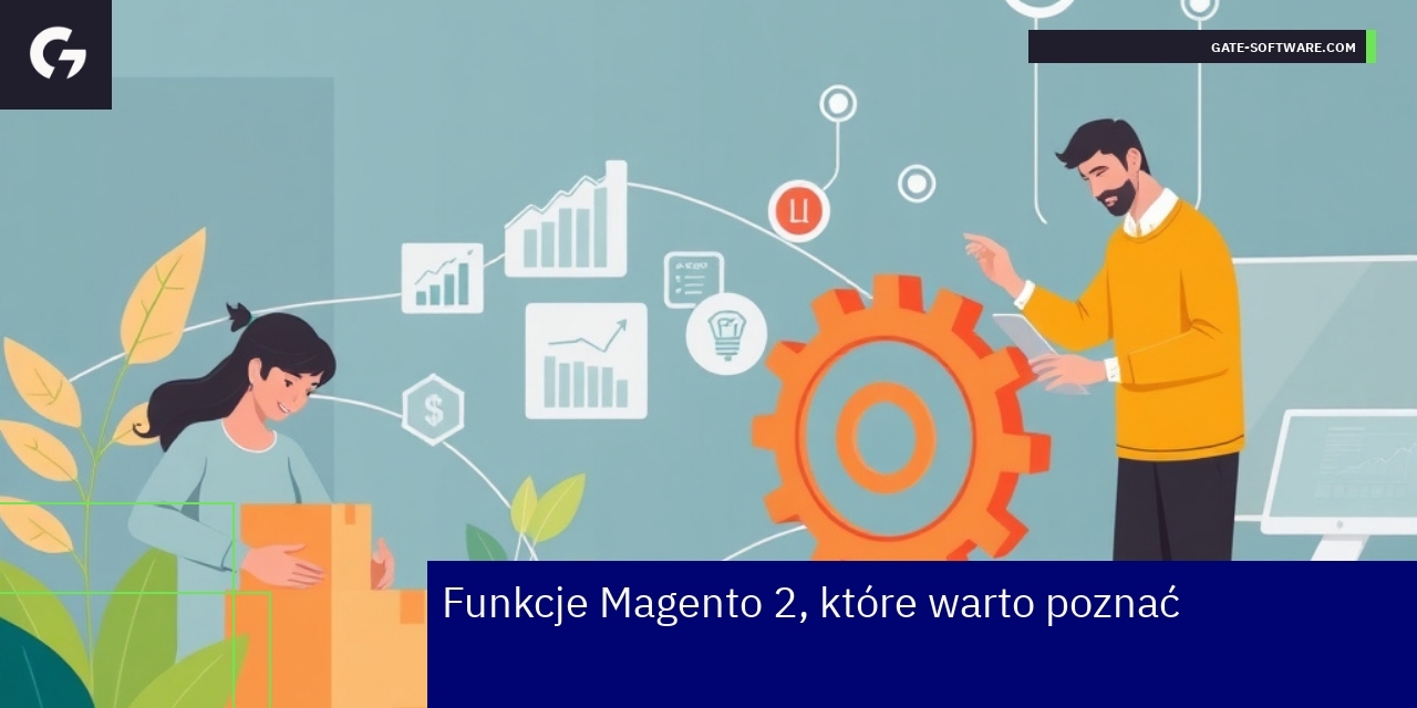 Diagram funkcji i aktualizacji platformy Magento 2